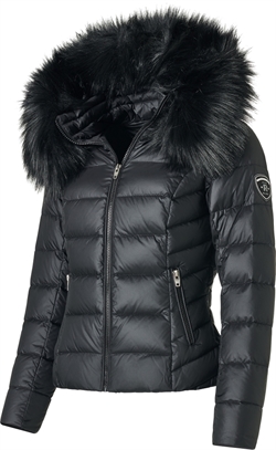 Rockanblue Faux Fur Trim - Fake Fur - Black / Sort